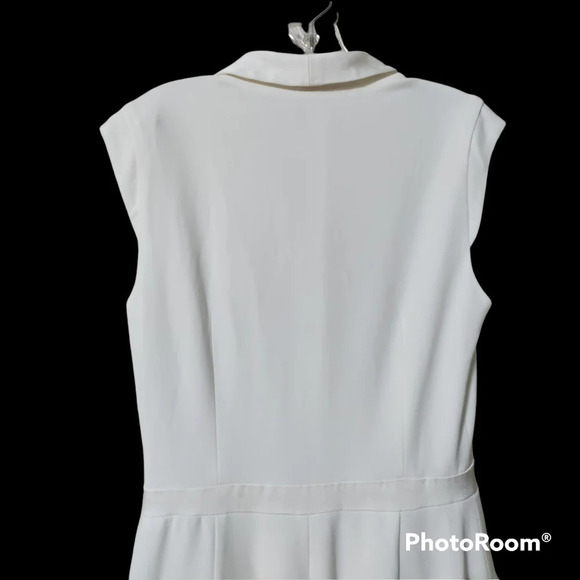 Haute Hippie Tuxedo Gown In Swan Size Medium - Picture 5 of 11